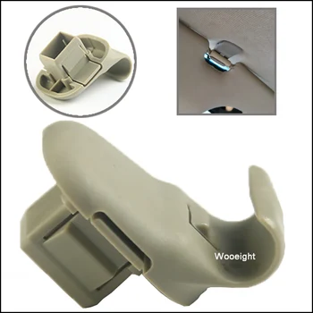 

Wooeight OEM LC6269261B77 Sun Visor Mounting Clip Hook Adapter For Mazda 3 5 6 2006 2007 CX-7 CX-9 RX-8 Mazda MPV