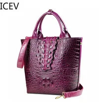 ICEV новые европейские модные дизайнерские высококачественные женские кожаные сумки из телячьей кожи, женские Офисные Сумки с рюшами