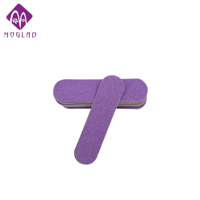 Fashion 20pcs Lot Mini Purple Nail File Double Sides Cute Wood Fashion 20pcs Lot Mini Purple Nail File Double Sides Cute Wood Design Buffer