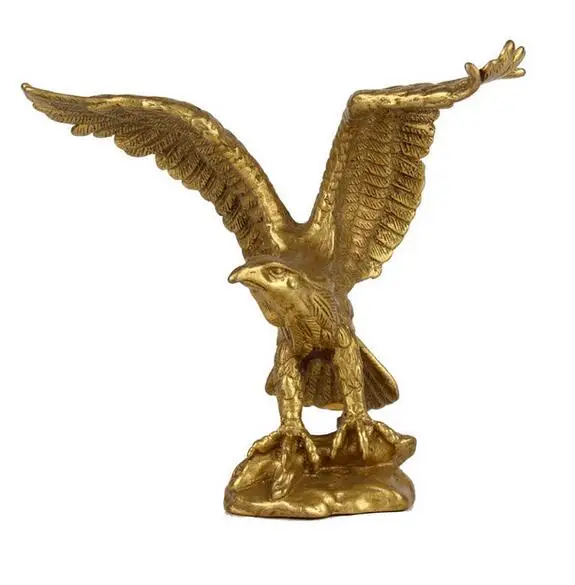 

New Small Brass Statue EAGLE/Hawk Figure figurine