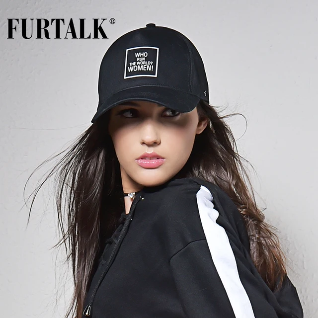 FURTALK black caps for women and men baseball cap summer brand black snapback boating skiing climbing Windcap for windy days