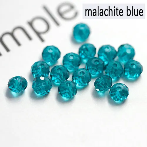 Perles En Cristal Facetté 'Classique Rond' - Tailles 4mm, 6mm, 8mm - 16 Couleurs Au Choix