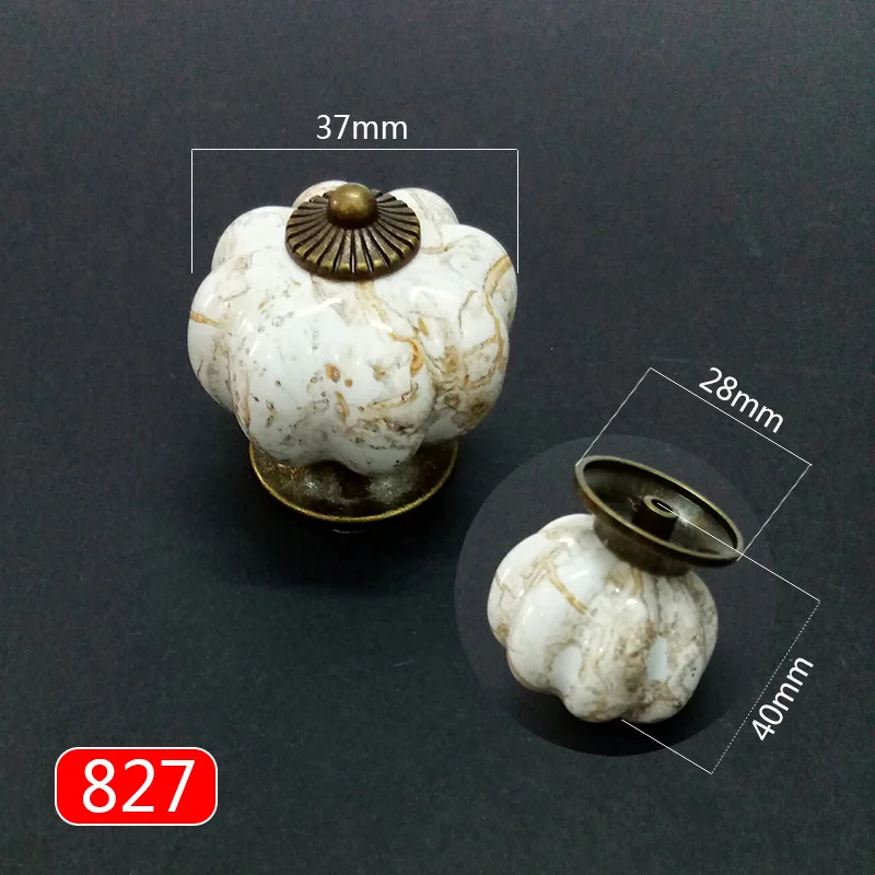 622大理石裂纹陶瓷拉手=详情L