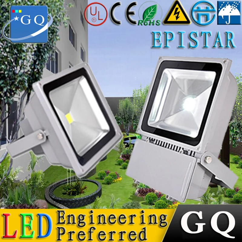 

5pcs/lot Ultrathin 10-100W IP65 Dimmable Driverless LED Flood Light Floodlight LED street Lamp luminaire Free ShippingAC220-265V