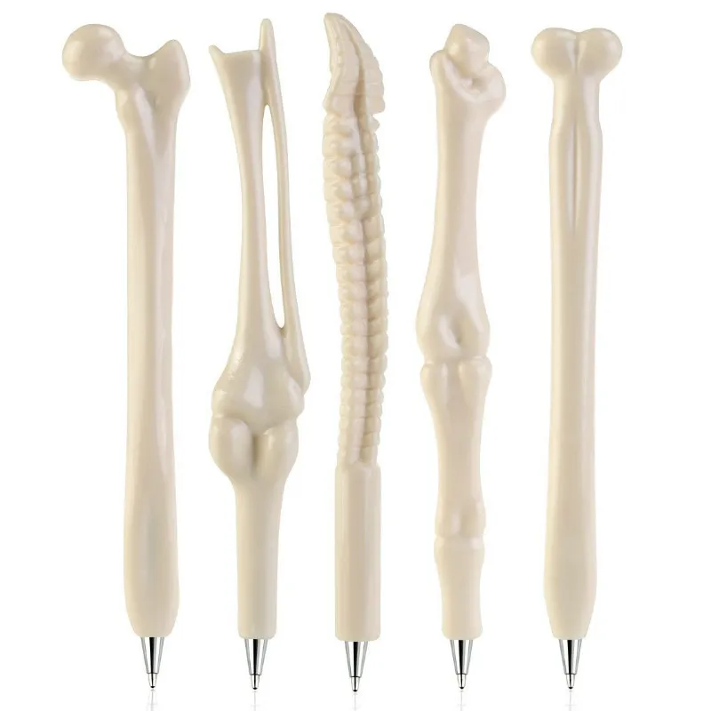 

1PC Creative Ball Point Pen Bone Shape Nurse Doctor Student Teacher Stationery Gift Bone Shape Ballpoint Pen Writing Supplies