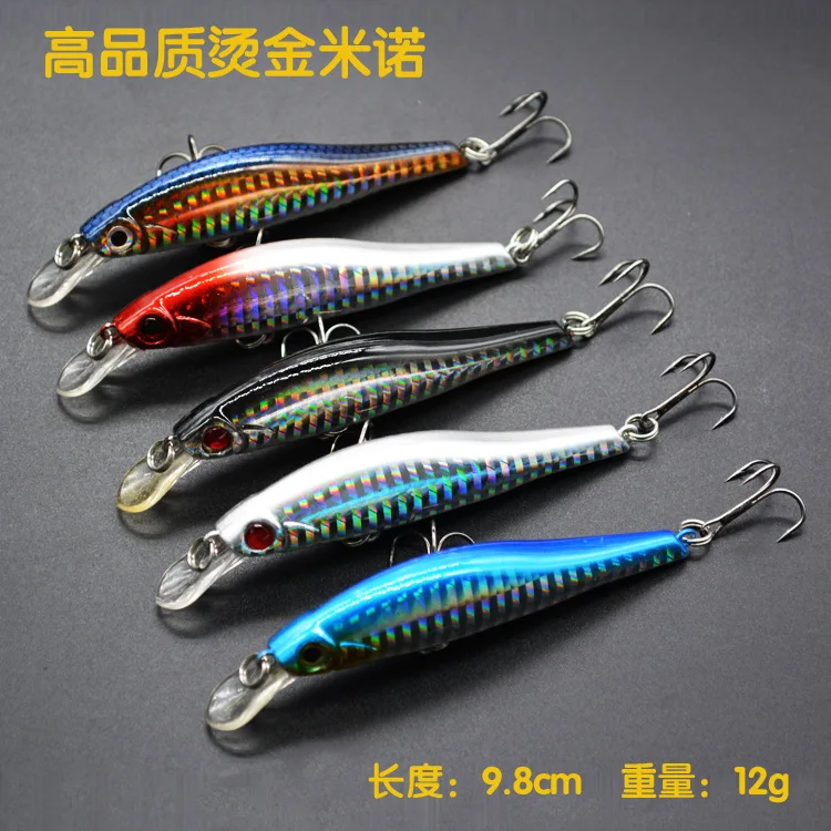Жесткий Bait Minnow ZZ рыбалка 1 шт. 12 г 9 8 см рыболовные снасти приманки зимняя