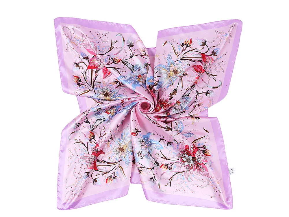 Printed Silk Scarf (7)