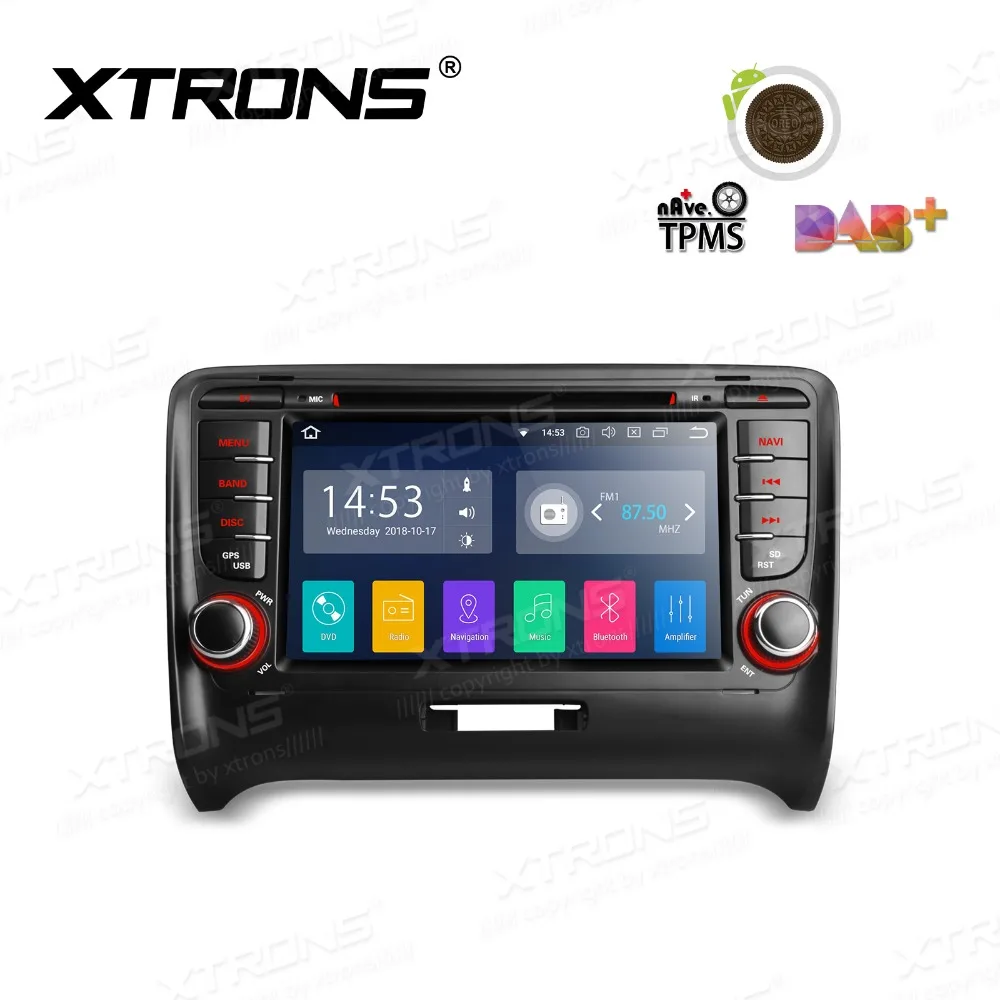 XTRONS 2 Din 7 &quotAndroid 8 1 dvd плеер автомобиля gps радио RCA OBD WiFi RDS для Audi TT MK2 8J 2006 2007 2008 2009 2010