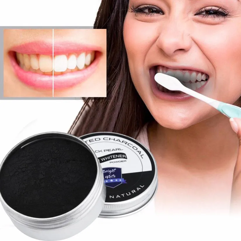 

Teeth Whitening Scaling Powder Bamboo Oral Teeth Care Cleaning Activated Charcoal Tooth Powder Clareamento Dental