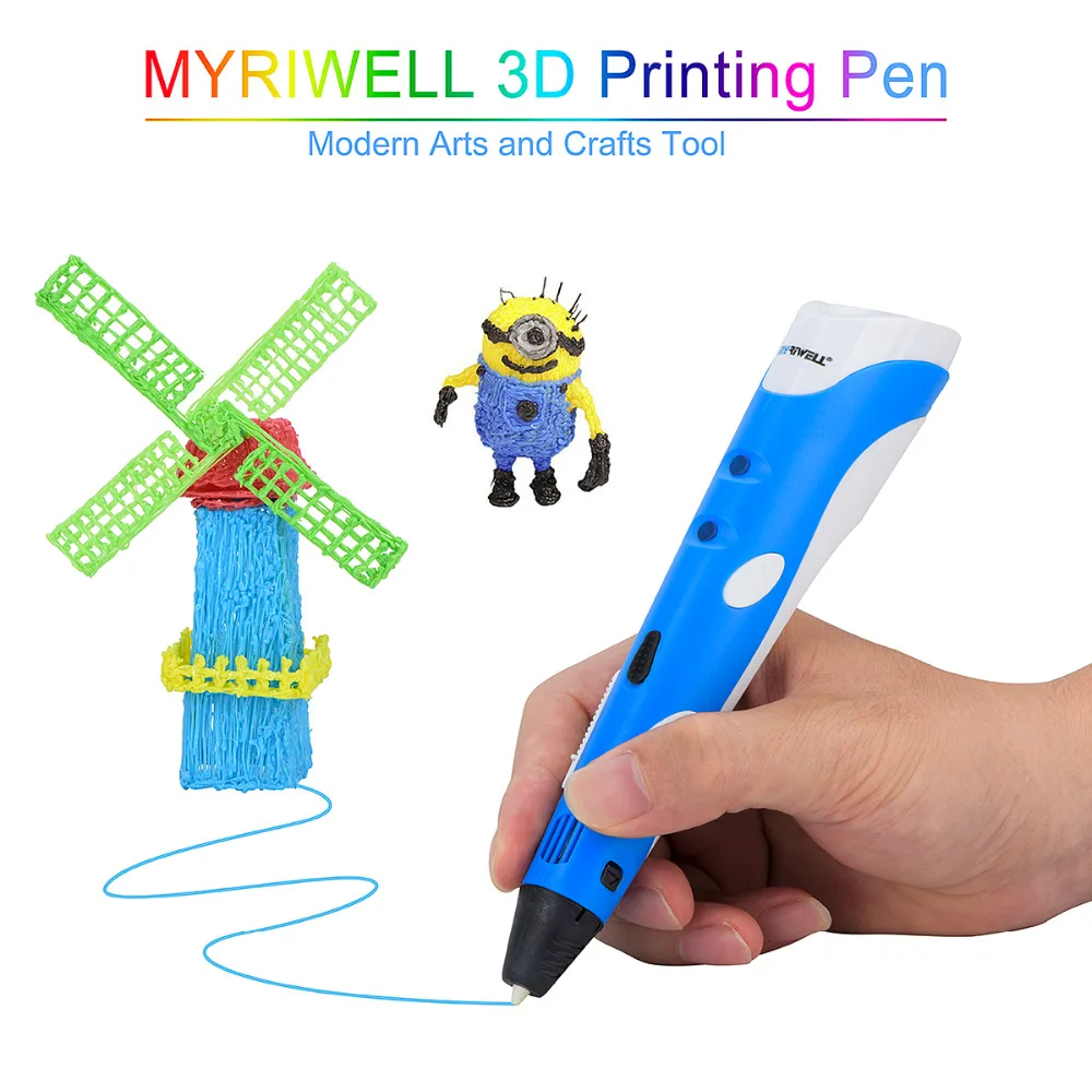 

DIY Smart 3D Printing Pen for Doodling Art & Craft Making 3D Modeling and Education Free with 1.75mm ABS/PLA Filament FOR KIDS