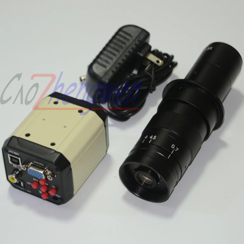 FYSCOPE 2.0MP HD Digital Industry Microscope Set Camera Magnifier VGA USB AV TV Video Output 180X C-MOUNT Lens PCB Lab FYSCOPE 2.0MP HD Digital Industry Microscope Set Camera Magnifier VGA USB AV TV Video Output 180X C-MOUNT Lens PCB Lab