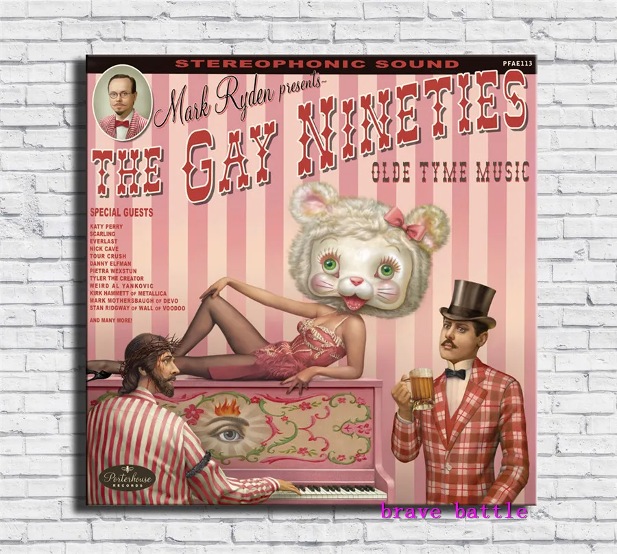 Mark Ryden Childish Strange Dark World Canvas Painting Living Room Bedroom Home Decor Modern Mural Art Oil #176 | Дом и сад