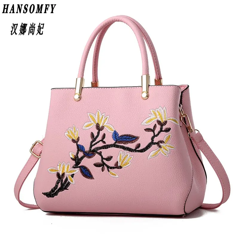 Натуральная кожа женские сумки новая сумка Женская корейская модная сумка через плечо милая сумка через плечо - Цвет: Розовый