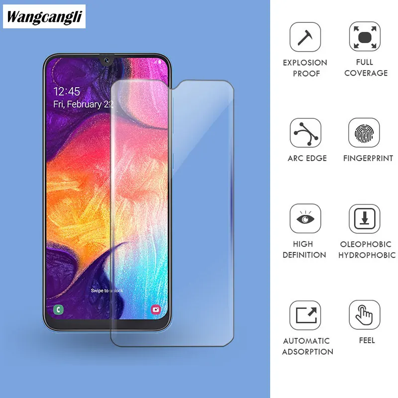 

for Samsung Galaxy A30 A50 A10 screen protector high-strength glass for Samsung A30 A50 M30 protective glass film screen protect