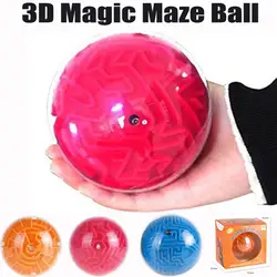 Магия 3D лабиринт мяч интересно лабиринт игра-головоломка сложных трехмерный лабиринт игрушка в подарок для детей