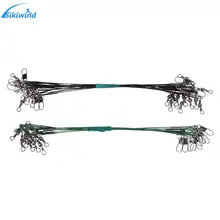 100 шт./лот 15 см рыболовная леска стальная проволока лидер рыболовная коробка для рыбной ловли, Рыбная ловля снасти Аксессуары соединитель медная вертлюжная Рыбалка Инструменты