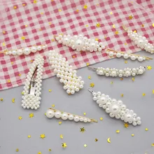 Модные жемчужные заколки для волос для женщин и девочек, заколки для волос, аксессуары для женщин, заколка для волос, заколка для волос, стильные аксессуары для волос