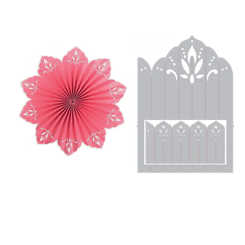 

Unique 3D Flower Fire Edge Metal Cutting Dies for DIY Scrapbooking Decorative Crafts Paper Cards Making New 2018 Template Dies
