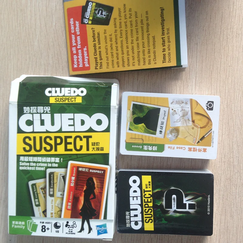 2017 Cluedo Suspect Board Game Mental Logical Reasoning Card English Chinese Instructions Easy To Play In Games From Sports Entertainment On 2017 Cluedo Suspect Board Game Mental Logical Reasoning Card English Chinese Instructions Easy To Play In Games From Sports Entertainment On