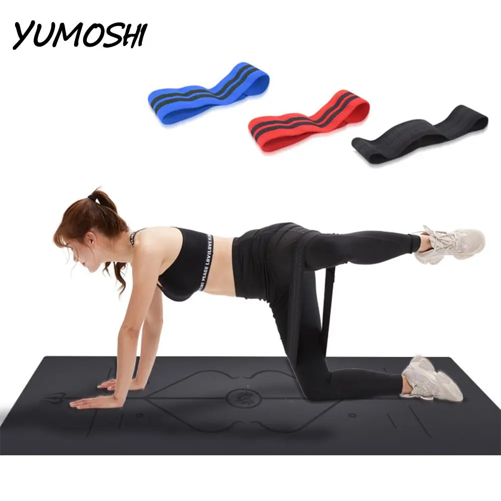 

3pcs Yoga resistance bands Legs Shoulders Arms Exercises Exercises Elastic Fitness Training Yoga Loop Band Workout Pull Rope