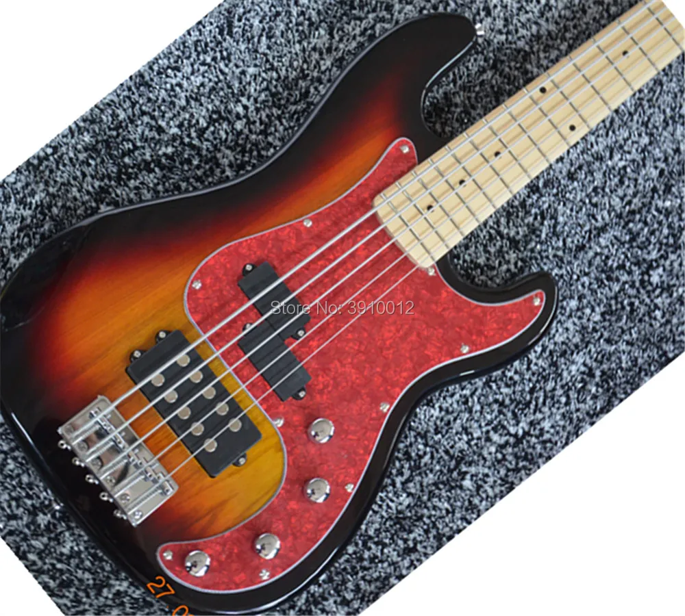 free shipping  5string P bass guitar can produce customized in accordance with the requirements, factory wholesale and retail