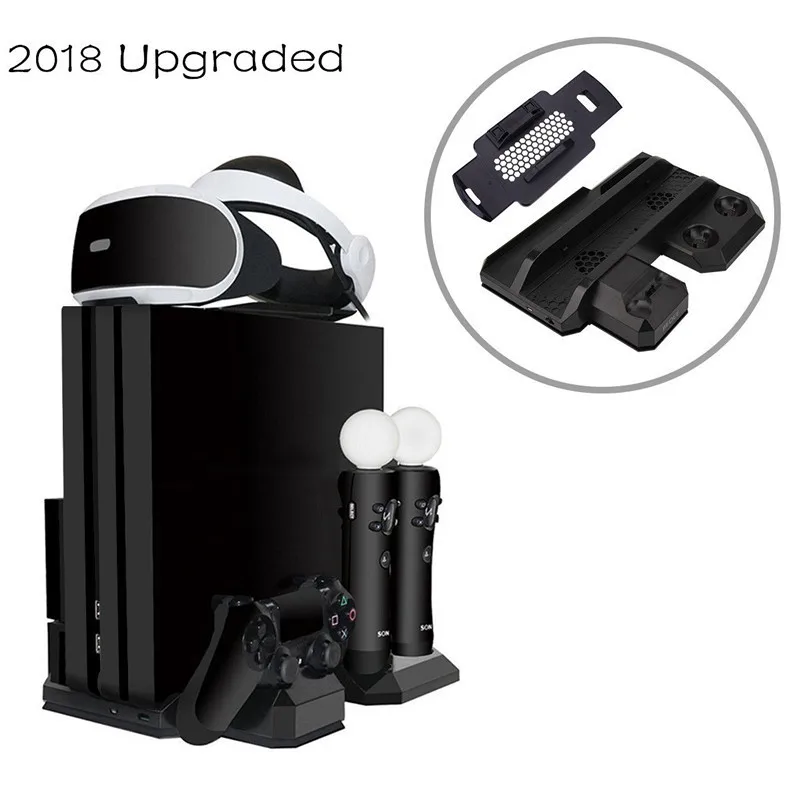 

PS4/pro/SLIM/VR host multi-functional cooling support double charge DOBE TP4-888