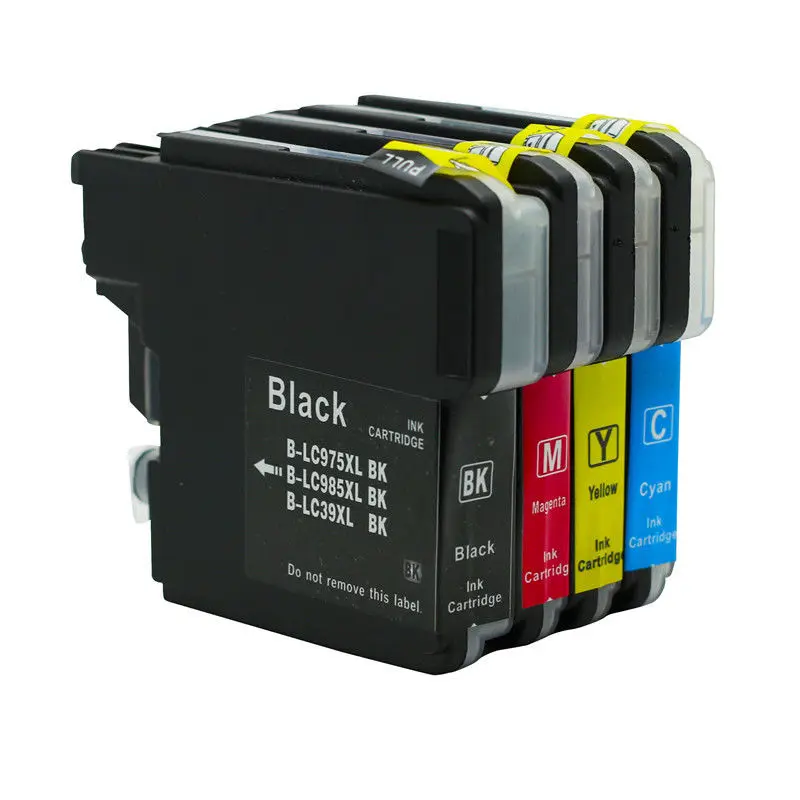 4x LC39 LC975 LC985 чернильные картриджи для Brother DCP-J125 DCP-J315W | Компьютеры и офис