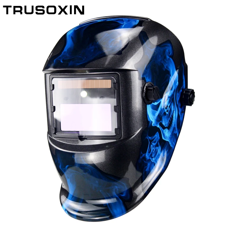 Auto Darkening Welding Helmet Mask Solar Leds Glasses Protective Shield Tool US