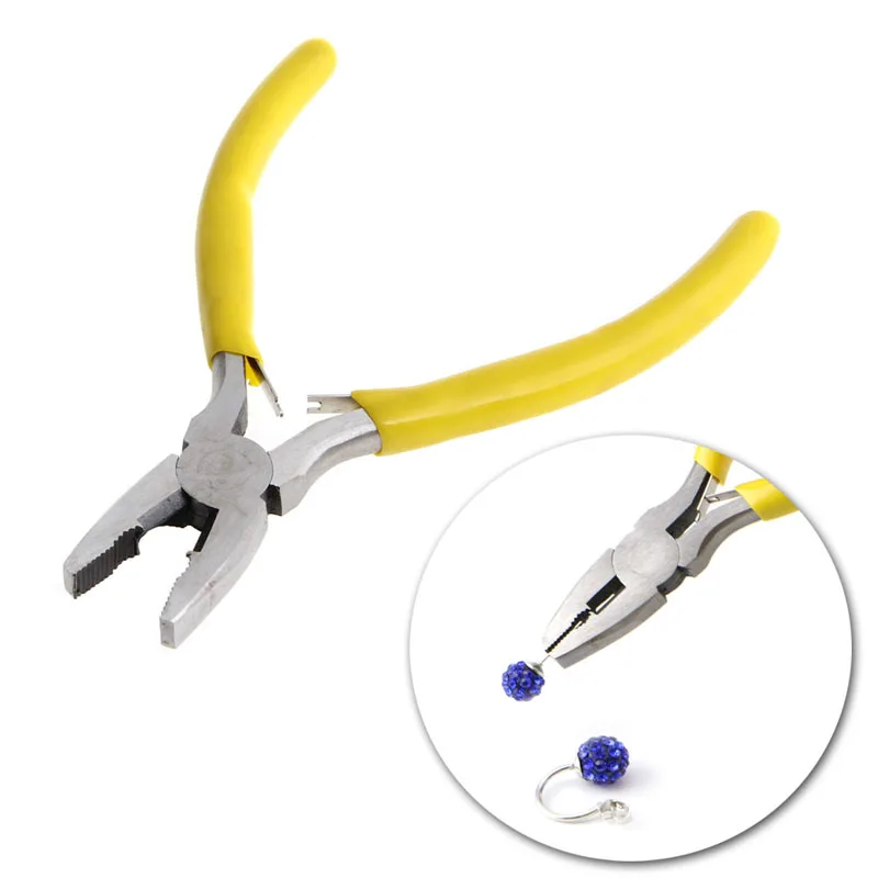 

Handmade Carbon Steel Tool DIY Mini Jewelry Combination Pliers Practical Jewelry Pliers