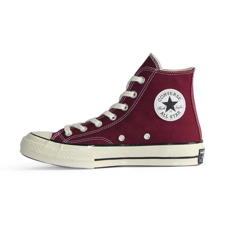 1970 s Converse Оригинальные кроссовки all star Винтажная обувь в стиле ретро; классические унисекс для мужчин и женщин; обувь для скейтборда, кроссовки 160492C - Цвет: 162051C