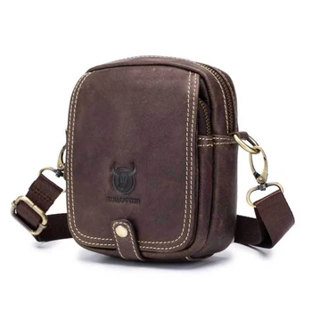 

Genuine Leather Messenger Bag Men Crossbody Bags Classic Male Handbags High Quality Men Shoulder Bag sacoche homme WBS649