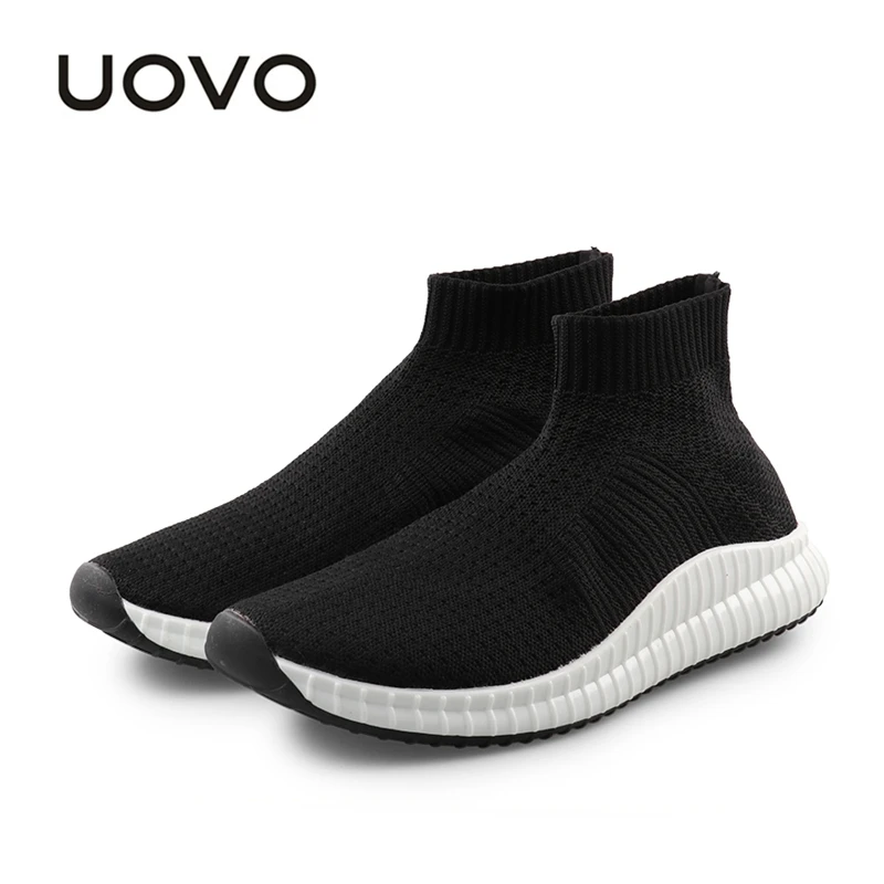 

Men Shoes Durable Rubber Sole Sports Shoes Slip-On Sock Design Breathable Mesh Summer Autumn Shoes For Men Eur #40-45