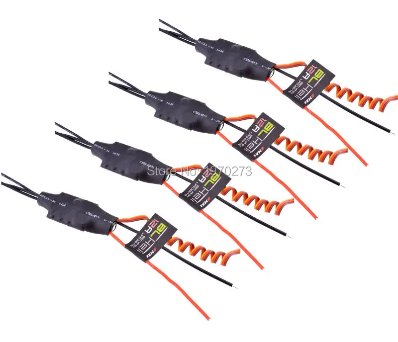 

4pcs BLHeli Firmware 12A Brushless ESC Speed Controller w/ 1A 5V BEC For QAV250 Quadcopter