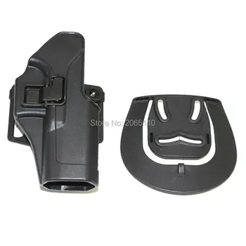 

Quick Outdoor Tactical gun Holster CQC Military Airsoft Hunting Belt Holster Right Hand Pistol Holster Case For Glock 17 19 22