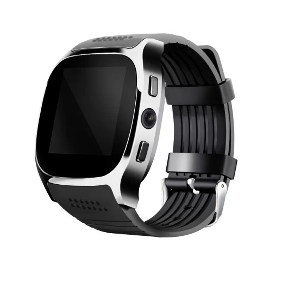 

New T8 Bluetooth Smartwatch Support SIM &TF Card With Camera Sync Call Message Smart Watch For Android T10
