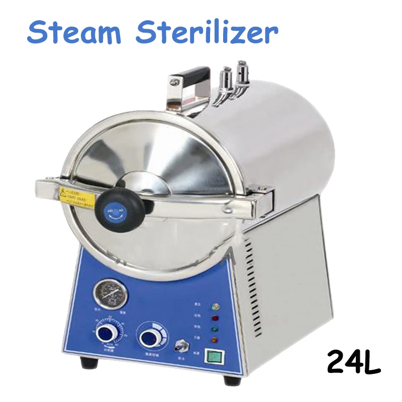 24L Desktop Quick Steam Sterilizer Dental Oral Disinfection