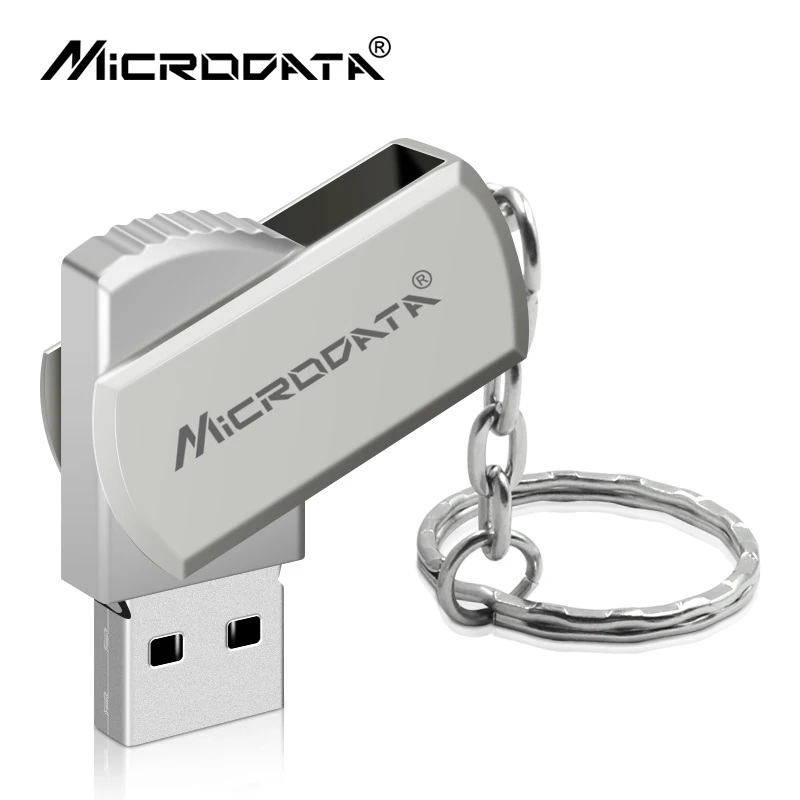 Горячая Металлическая вращающаяся usb флешка 4 ГБ 8 16 32 64