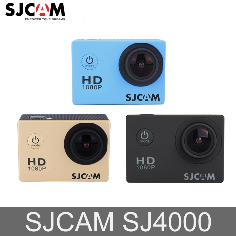Оригинальный Sjcam SJ4000 2 ''экран HD 30 м Водонепроницаемая подводная Мини