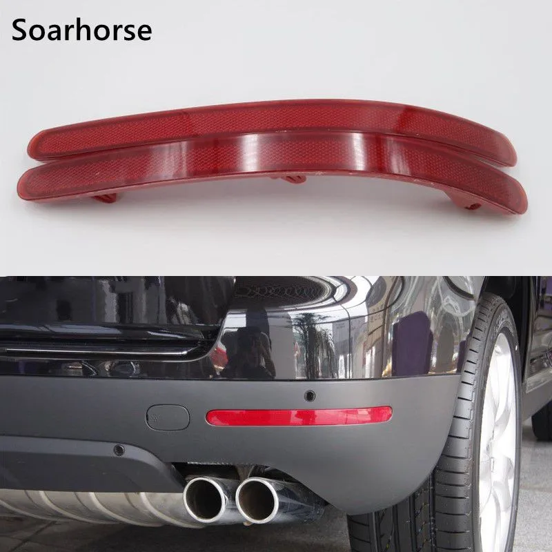 

Soarhorse For Volkswagen Touareg 2002-2010 Rear Bumper Red Reflector Light 7L6945106A 7L6945105A