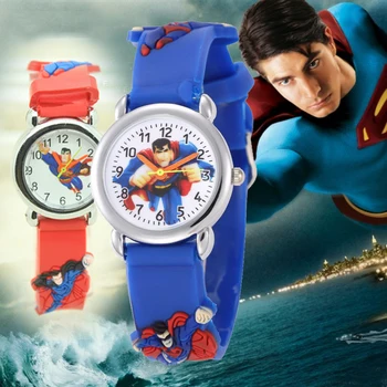 

Children cartoon Men watch for girls boys pupils students clock silicone 2019 new high quality kids watches Christmas gift