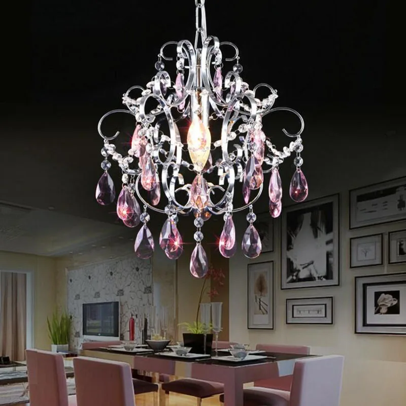 

Modern restaurant crystal lamp simple living room chandeliers LED lighting fixture bedrom led lamps home chandelier crystal lamp