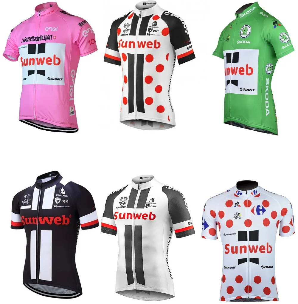 

2018 sunweb Multi Styles Colors Retro CLASSICAL New Team Cycling Jersey Customized Road Mountain Race Top max storm