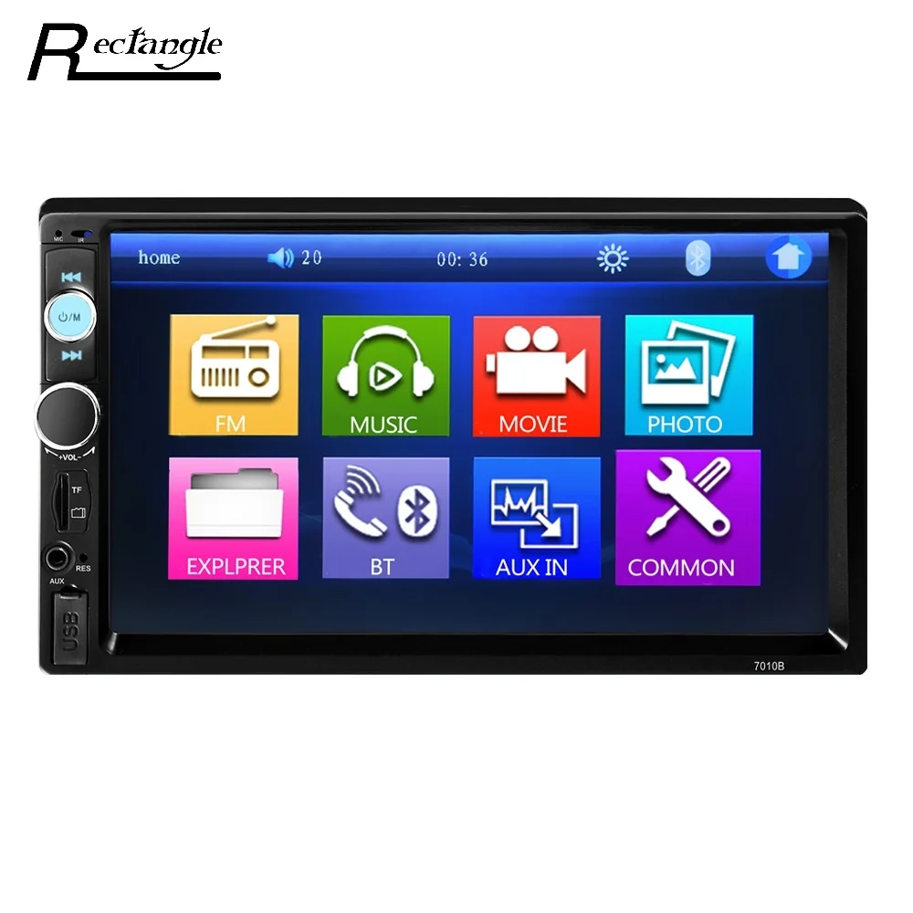 New Style Car DVD 7 Inch Bluetooth Screen Car Audio Stereo MP5 Player 12V Auto Video