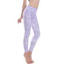 Женские эластичные узкие штаны с принтом лавандовых крыльев для тренировок в тренажерном зале для йоги бега занятий спортом леггинсы для фитнеса дропшиппинг