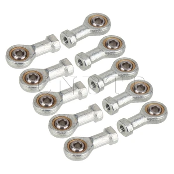 

CNBTR High Precision 5mm Female Metric Threaded Rod End Joint Bearing Pack Of 10