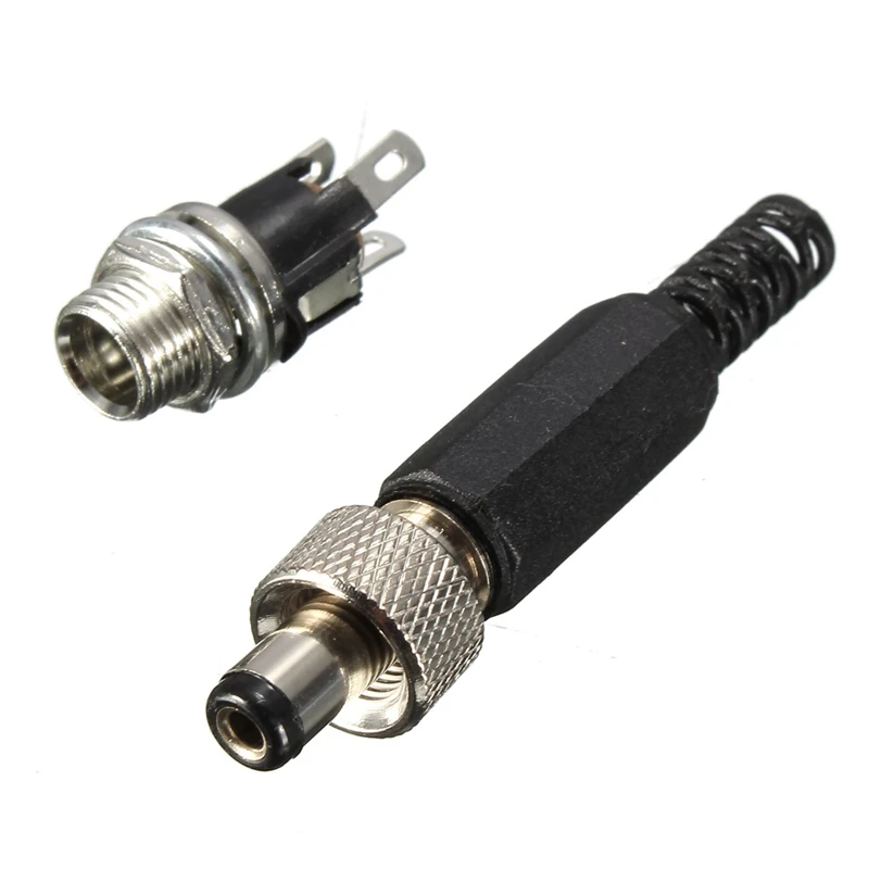 x 5.5mm power 2.1mm dc connector 5.5MM x Locking Power Plug Connector 2.1MM Female DC Screw x 5.5mm power 2.1mm dc connector 5.5MM x Locking Power Plug Connector 2.1MM Female DC Screw