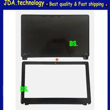 /оригинальная ЖК-дисплей для задней панели+ ободок крышки для acer Aspire E1-510 E1-530 E1-552 E1-532 E1-570 ЖК-дисплей задняя крышка и передняя рамка B крышка, черный