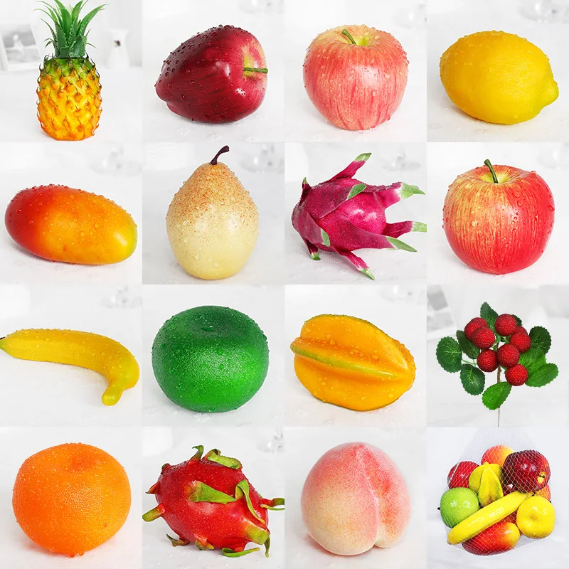 12 Large Lemons Decorative Plastic Artificial Fruit House Party kitchen decor