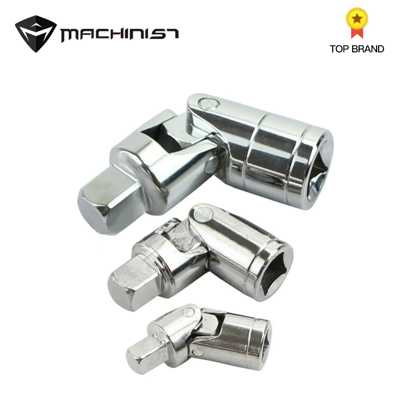 

Universal Joint Set Ratchet Angle Extension Bar Socket Adapter 1/4" 3/8" 1/2"