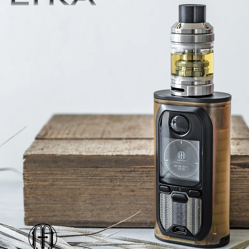 Оригинал Lost vape Modefined Lyra 200 Вт Комплект Sub Ом Танк box mod vaper 18650 Набор с электронной